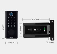 Tuya Fingerprint door lock NFC smart lock office home digital lock