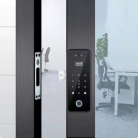Keyless office fingerprint lock facial smart door lock TUYA App WiFi lock