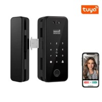 Keyless office fingerprint lock facial smart door lock TUYA App WiFi lock
