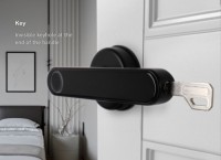 Fingerprint smart door lock with optional waterproof