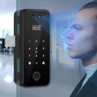 Keyless office fingerprint lock facial smart door lock TUYA App WiFi lock