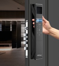 3D Face Smart Lock, Dual Camera Biometric Door Lock with Video Intercom for Apartment & Home