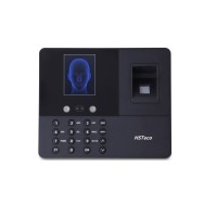 Multi-biometric face and fingerprint time attendance clock